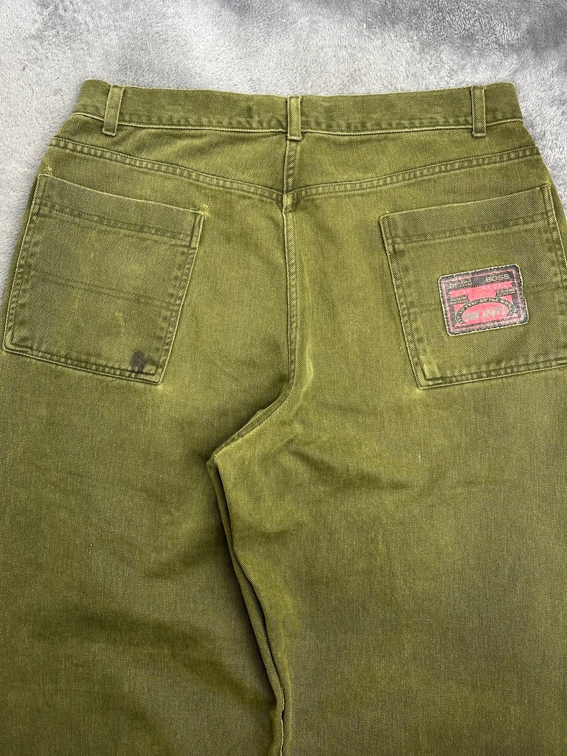 90s BOSS 페이디드 배기핏 데님 팬츠 36 상품이미지4