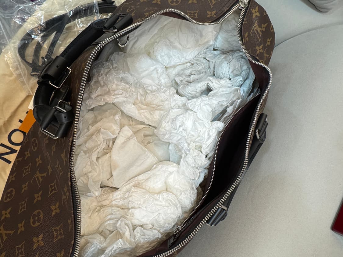 새상품급 루이비통 모노그램 마카사르 키폴 55 상품이미지2