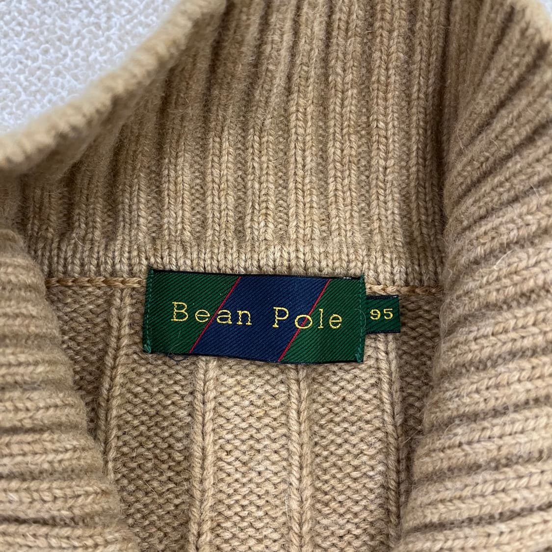 95 빈폴 케이블 니트 집업 가디건 0220M 상품이미지2