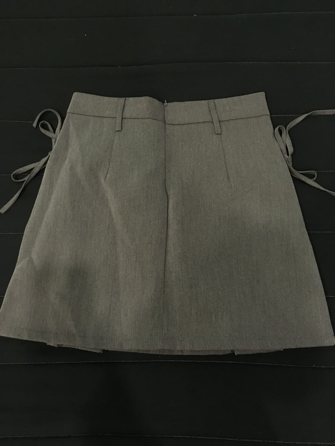 트위디아 Ribbon Pleats Skirt-그레이 상품이미지4