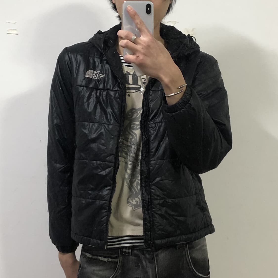 노스페이스 후드 경량패딩 상품이미지3