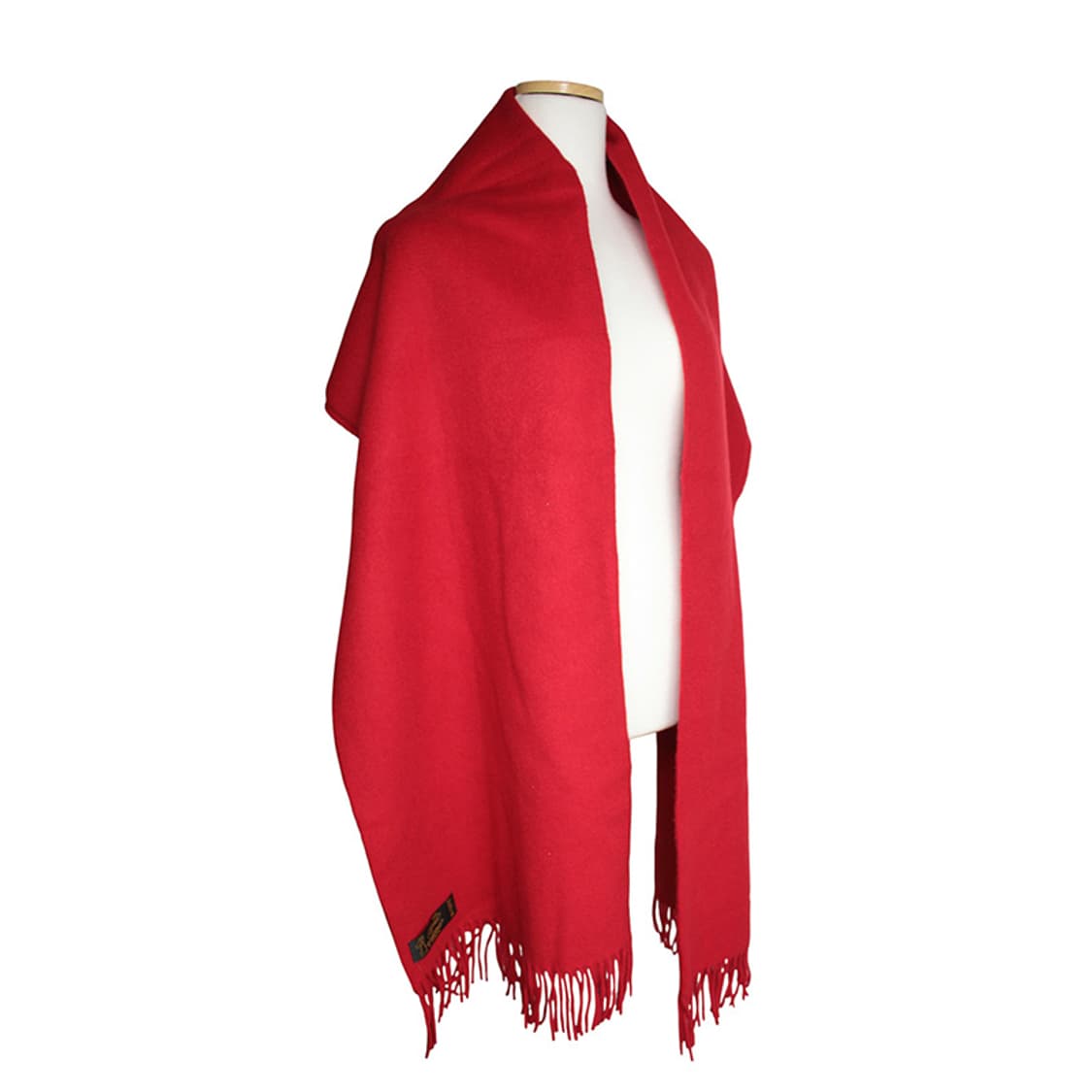 에스키모 레드 캐시미어 머플러 상품이미지2