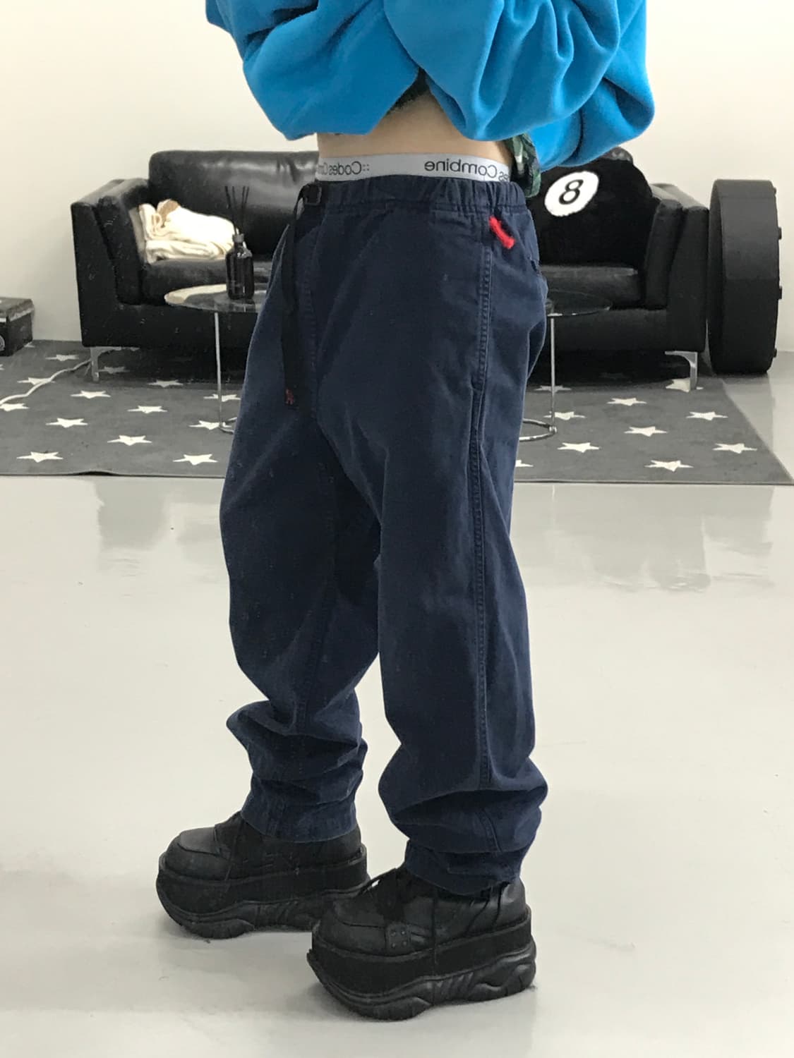 그라미치 오리지널 네이비 팬츠 상품이미지2