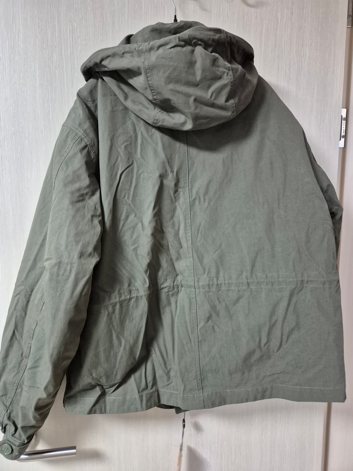 (새제품) 프리즘웍스 오스카 피쉬 자켓 후드 야상 점퍼 M  25년 상품이미지3