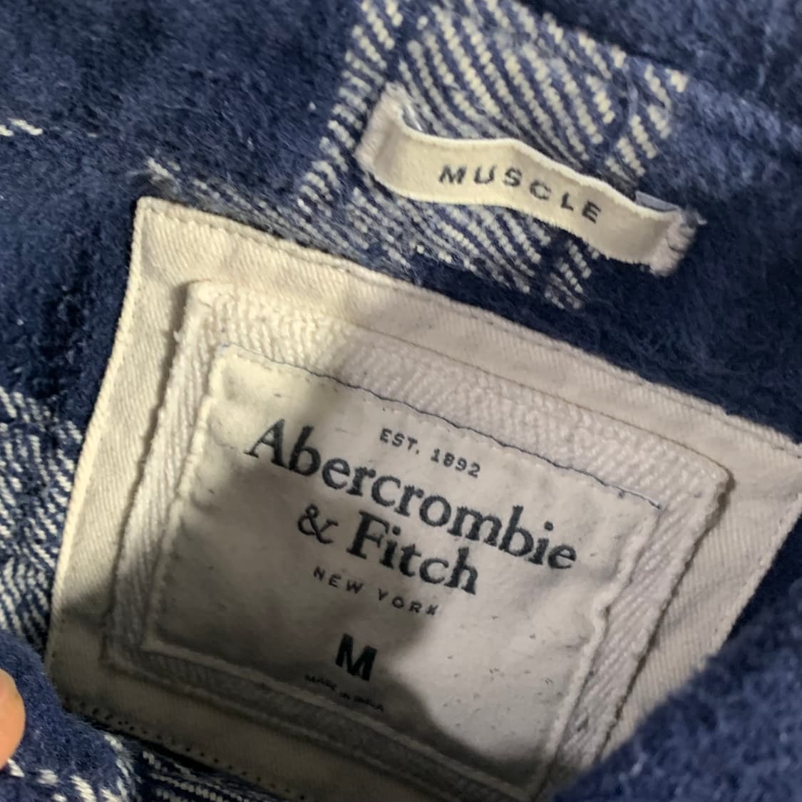 아베크롬비 플란넬 셔츠 상품이미지4