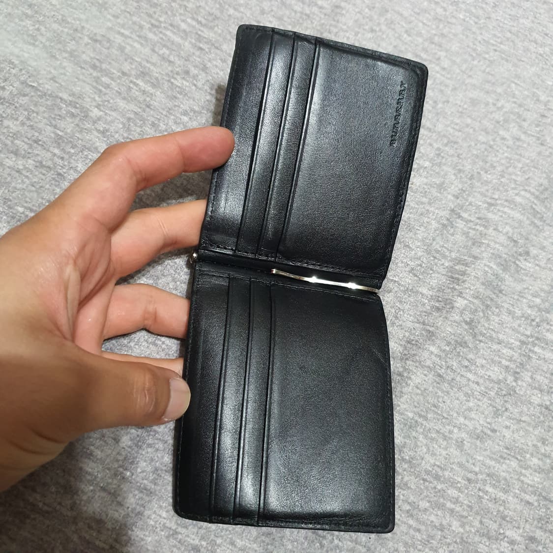 정품 버버리 체크 남성 머니클립 상품이미지6