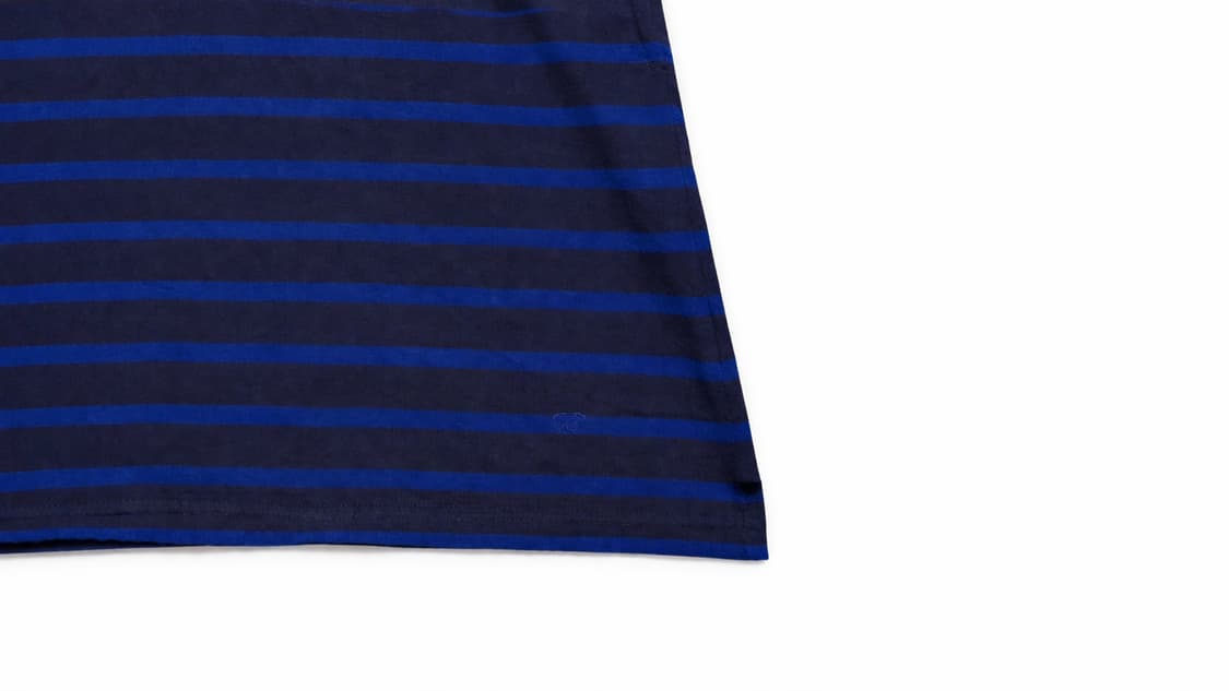 JPN 00s일본 빈티지 y2k 모리걸 골든베어 스트라이프 티셔츠 원피스 상품이미지5