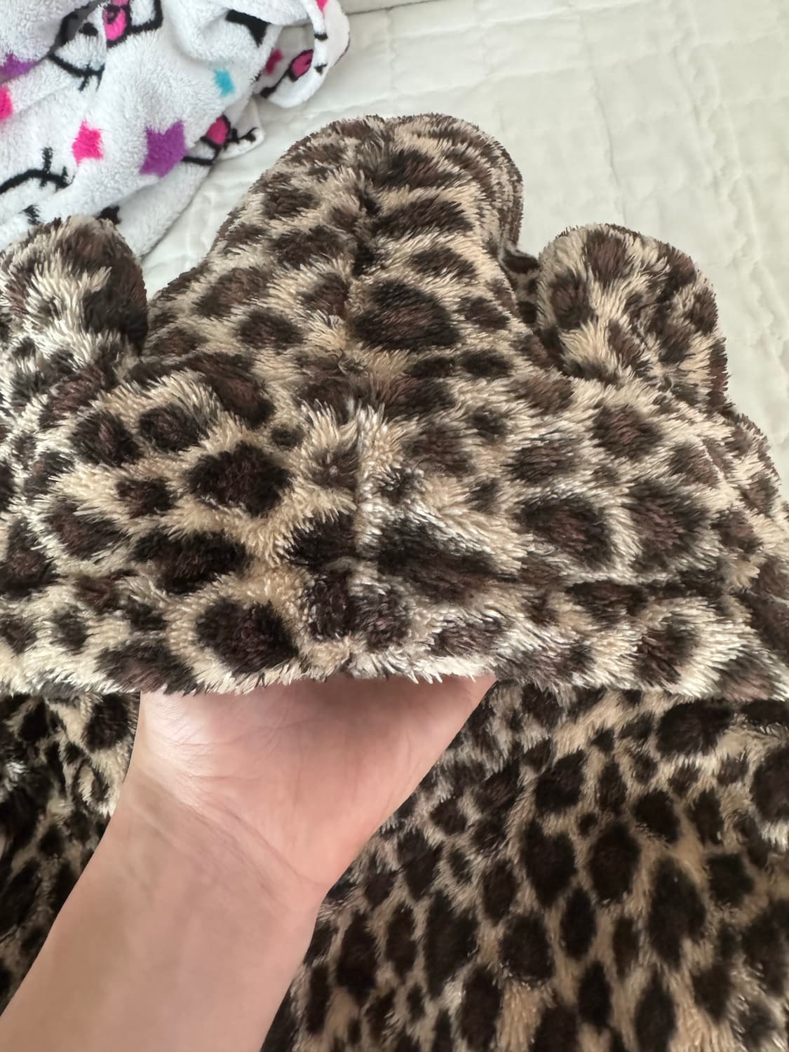 “COLZA” Gya-ru st Leopard hooded zip-up 상품이미지3
