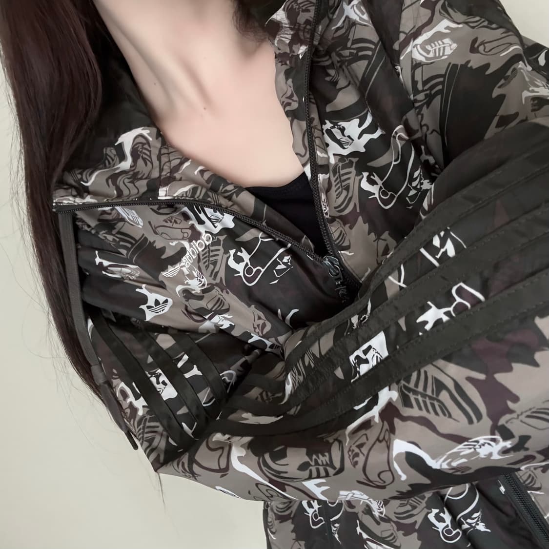 아디다스 카모 윈드러너 후드집업 상품이미지1