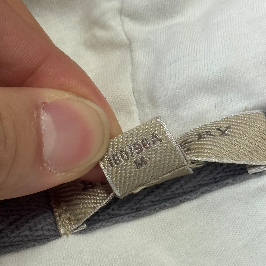 버버리 브릿 팔패치 애쉬 후드집업 M 상품이미지6