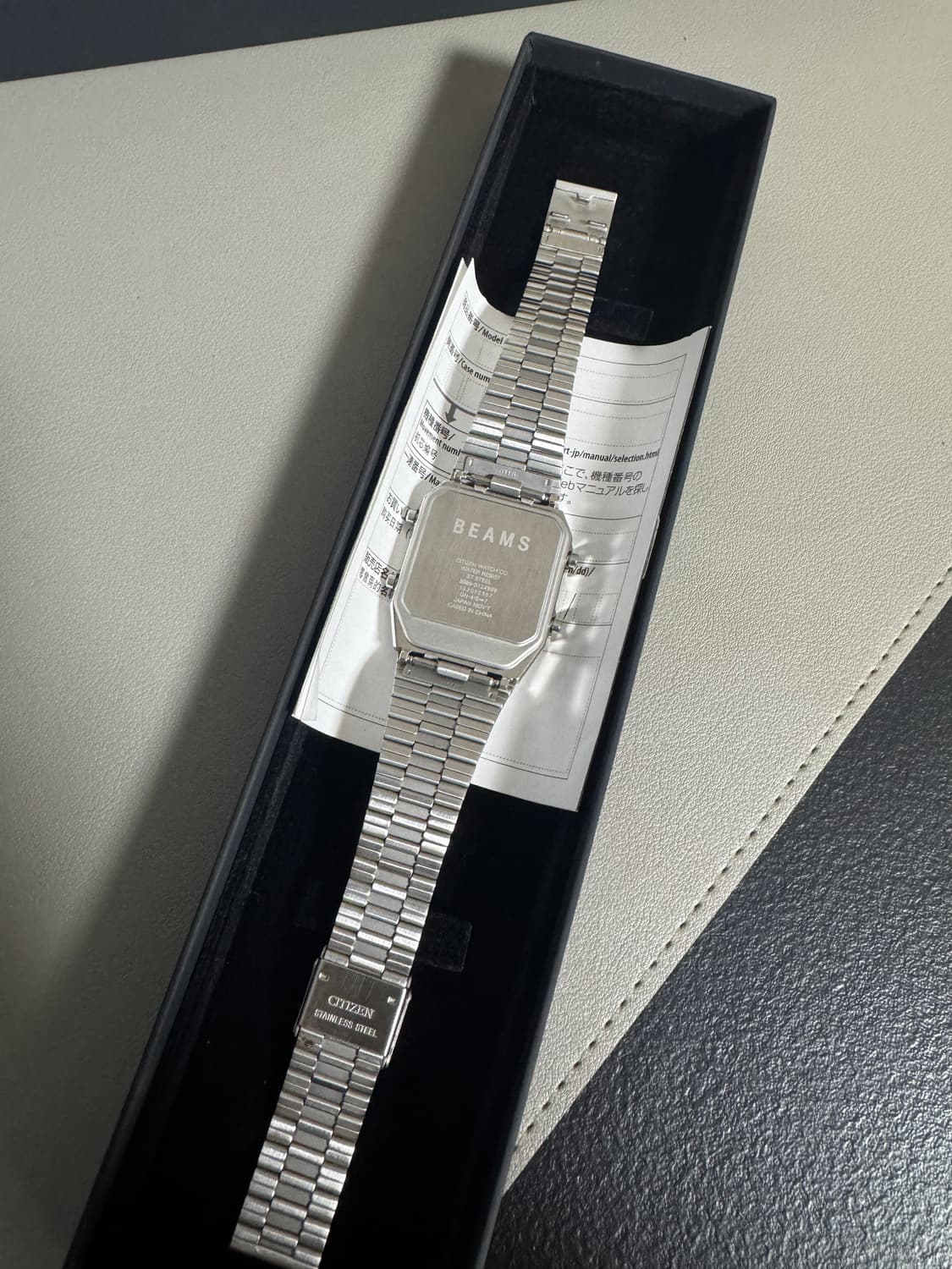 시티즌 아나디지템프 빔즈 스켈레톤 상품이미지2