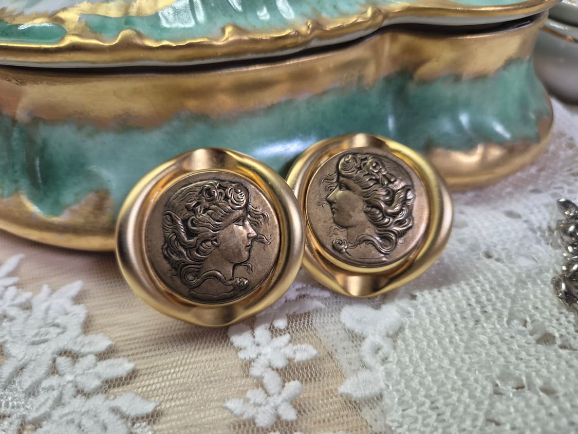 빈티지 Olala 클립온 귀걸이  상품이미지2