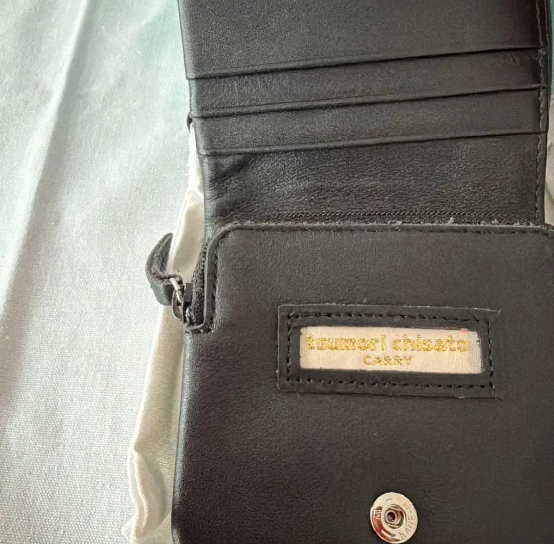 츠모리 치사토 지갑 블랙 상품이미지4