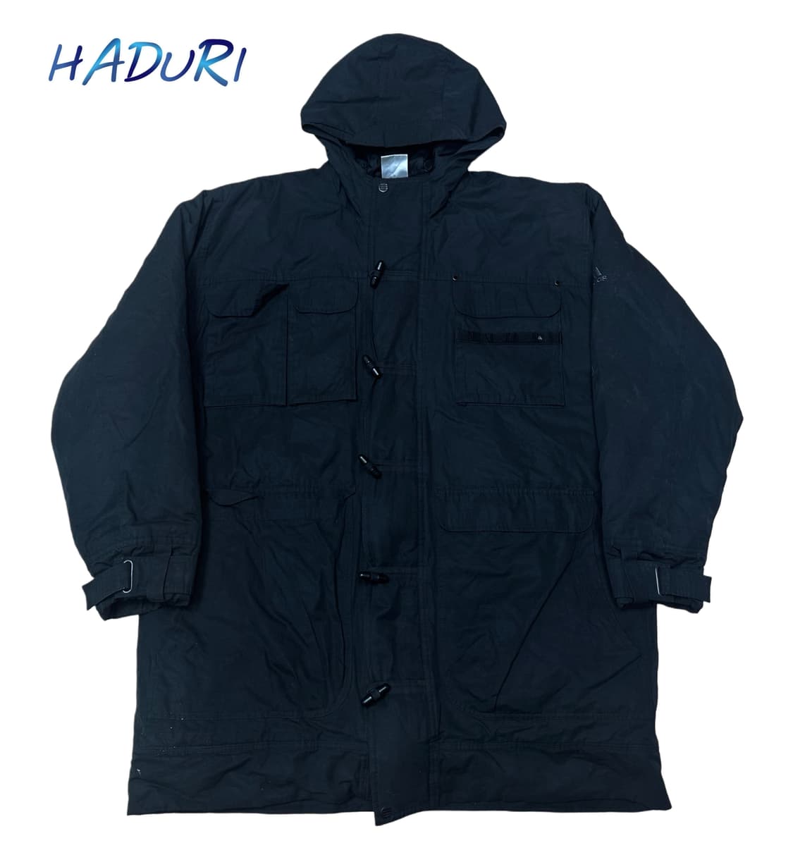 아디다스 00s 블랙 더플코트자켓 110 상품이미지1