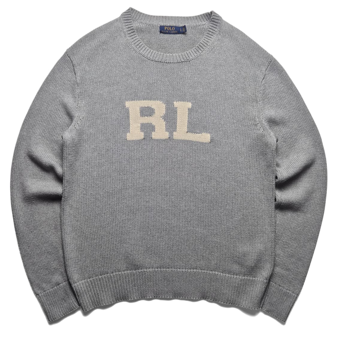 [L] 폴로 랄프로렌 RL로고 인타르시아 니트 상품이미지2