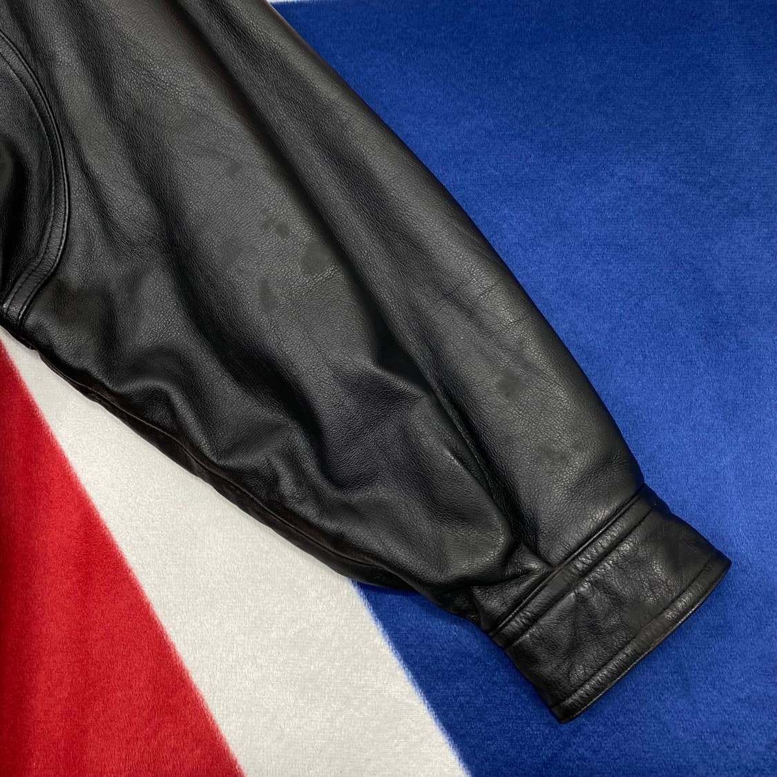 런던포그 양가죽 하프자켓 실측 L -XL  상품이미지7