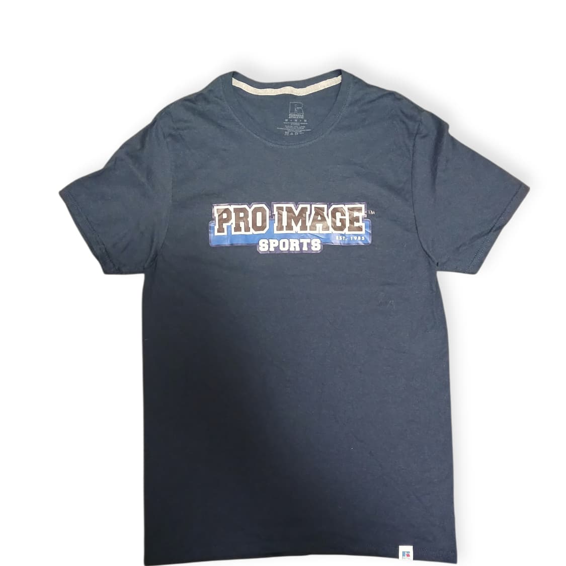 러셀 pro image sports 로고 반팔티  상품이미지1