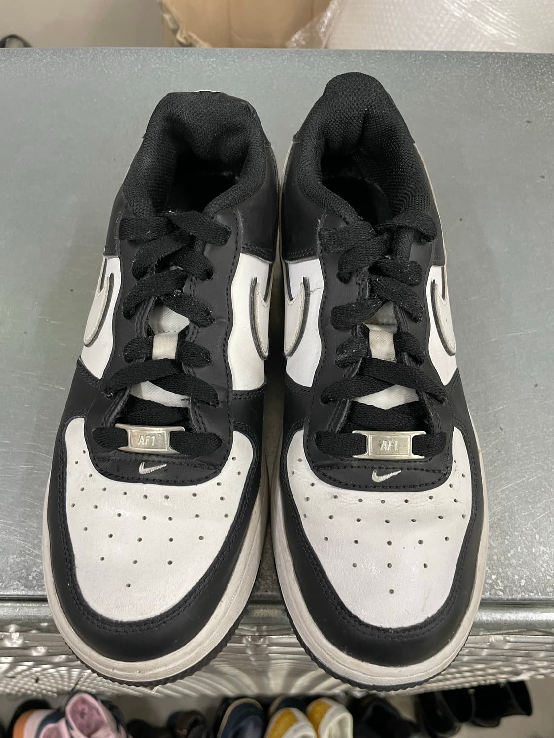 나이키 에어포스1 LV8 2 블랙화이트 250 (gr-4685) 상품이미지5