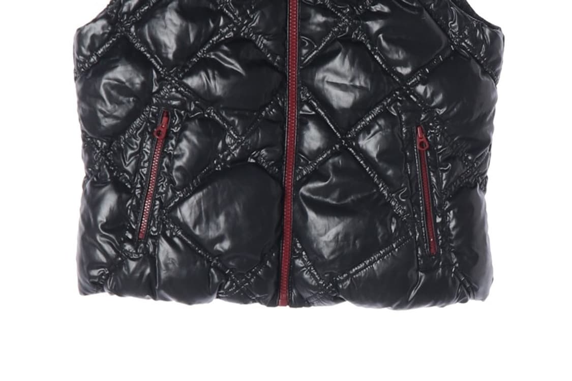 GUESS 유광 패딩 조끼 S 상품이미지4