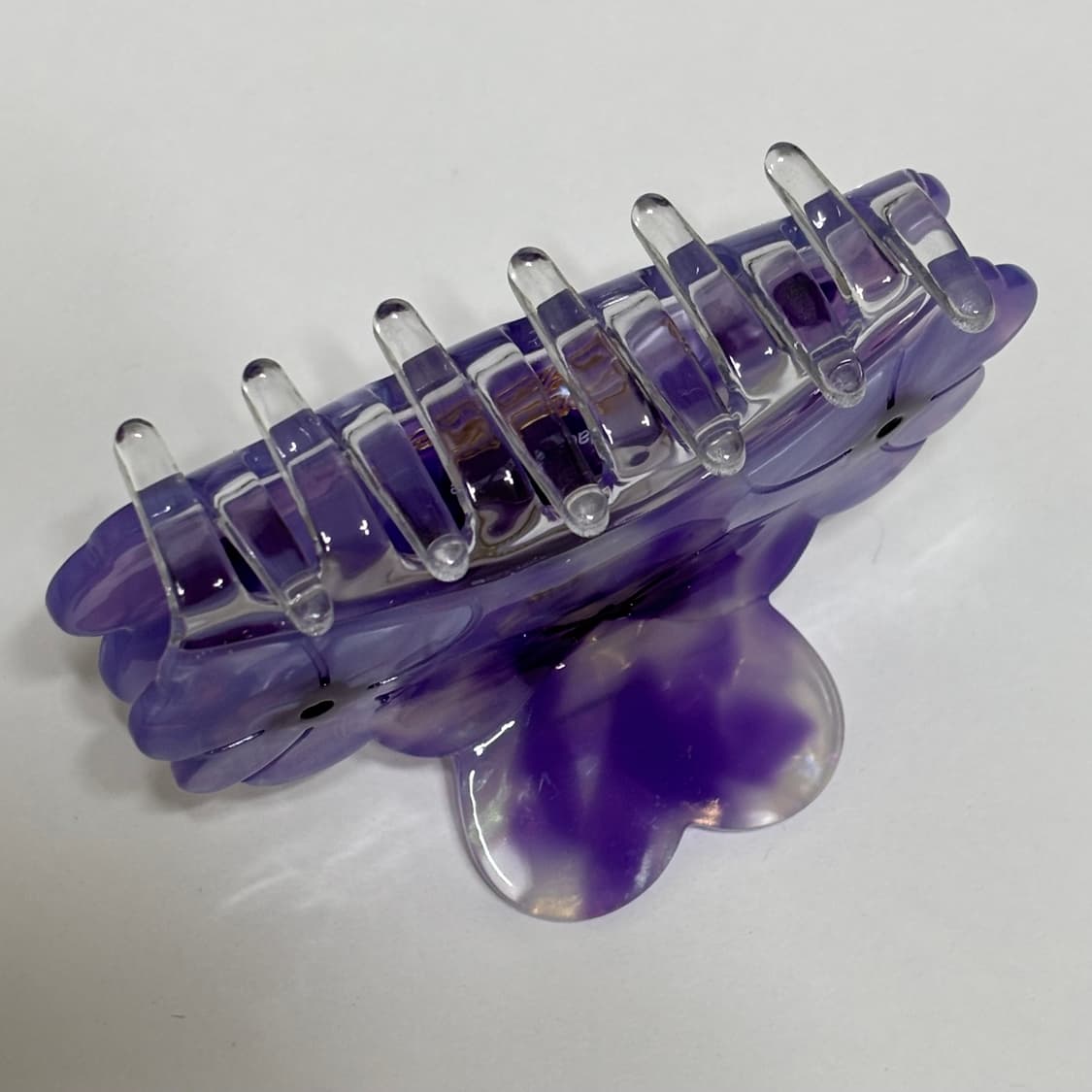 쿠쿠수제뜨 빅 퍼플 팬시 헤어집게핀 (새상품/제니 집게핀과 같은 브랜드) 상품이미지3