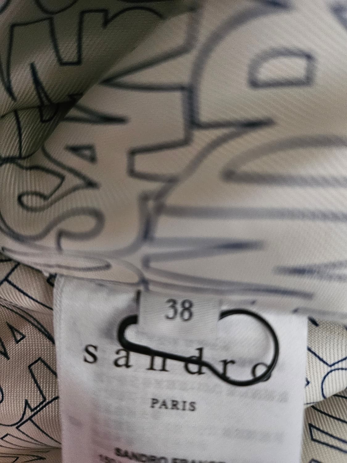 산드로 린넨혼방 여성 블레이저 자켓 상품이미지5