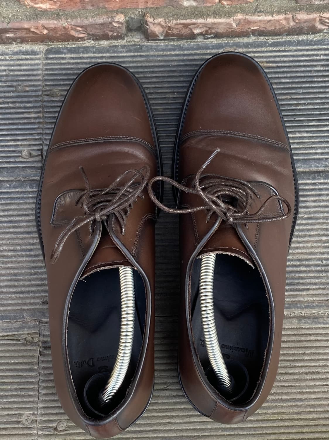 마시모두띠 남성 옥스포드화 구두 초쿄 브라운 42 상품이미지4