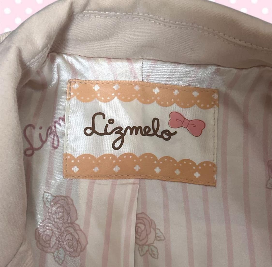 리즈리사 00s 히메갸루 양산형 리즈멜로 코트 상품이미지3