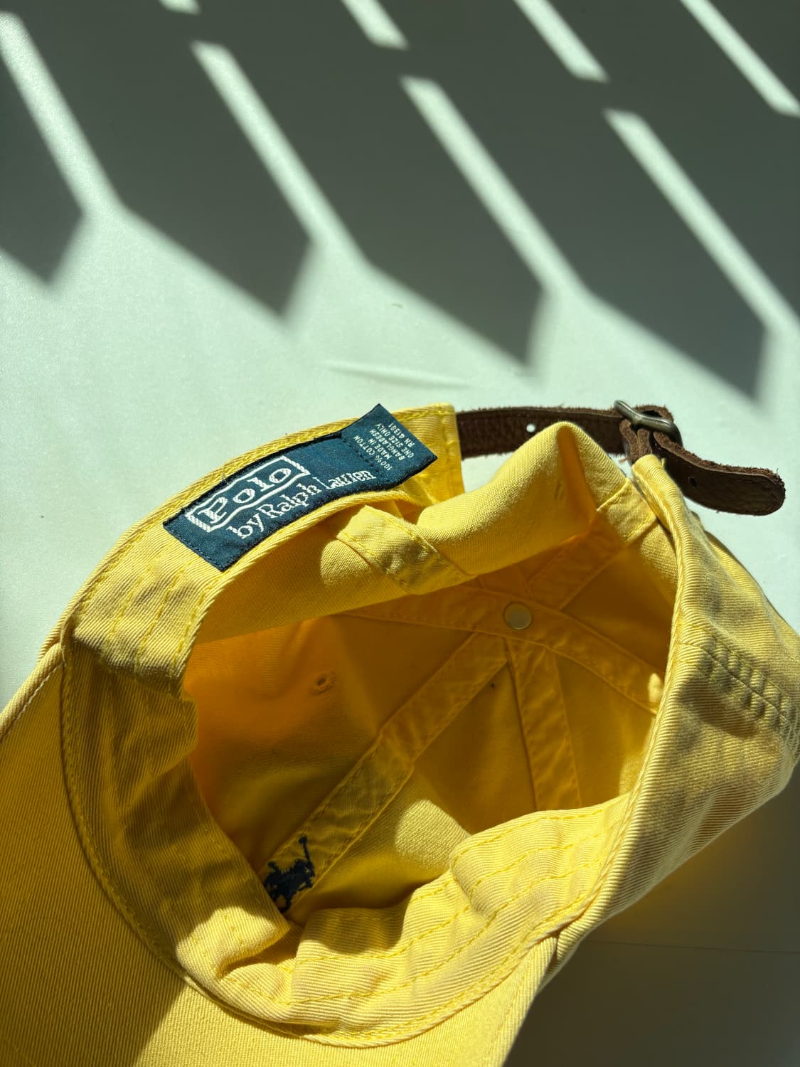 폴로랄프로렌 개나리 볼캡 상품이미지3