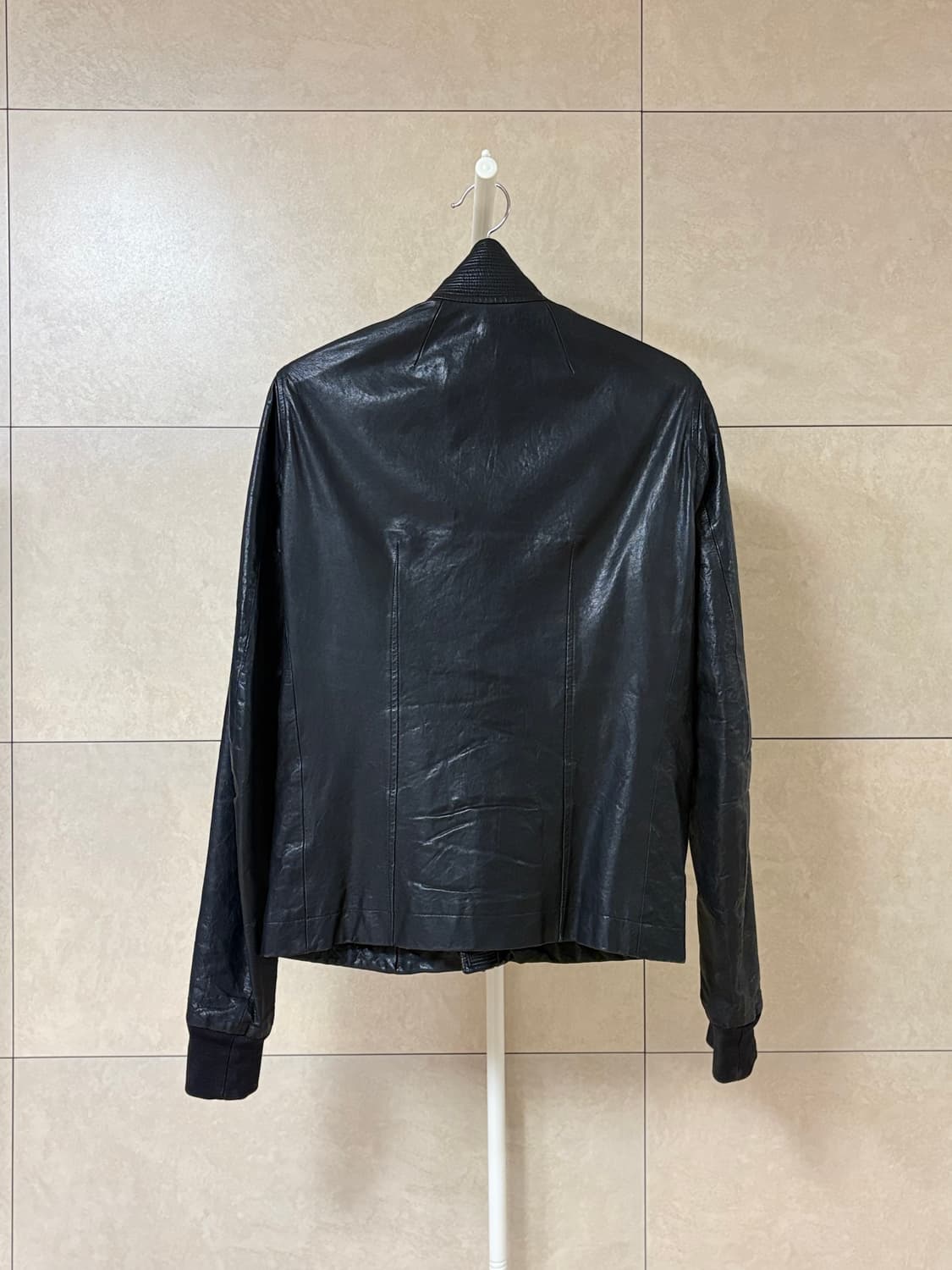 릭오웬스 램스킨 레더자켓 상품이미지2