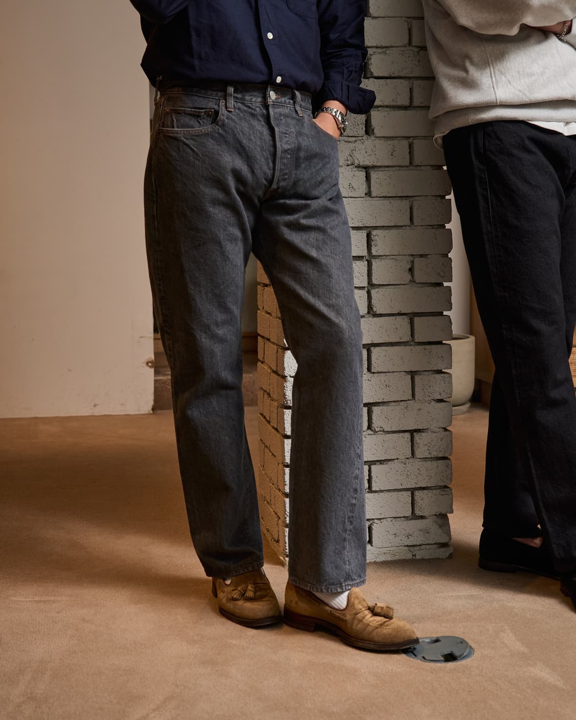 시오타 뉴스트레이트핏 미디엄그레이 34 상품이미지1