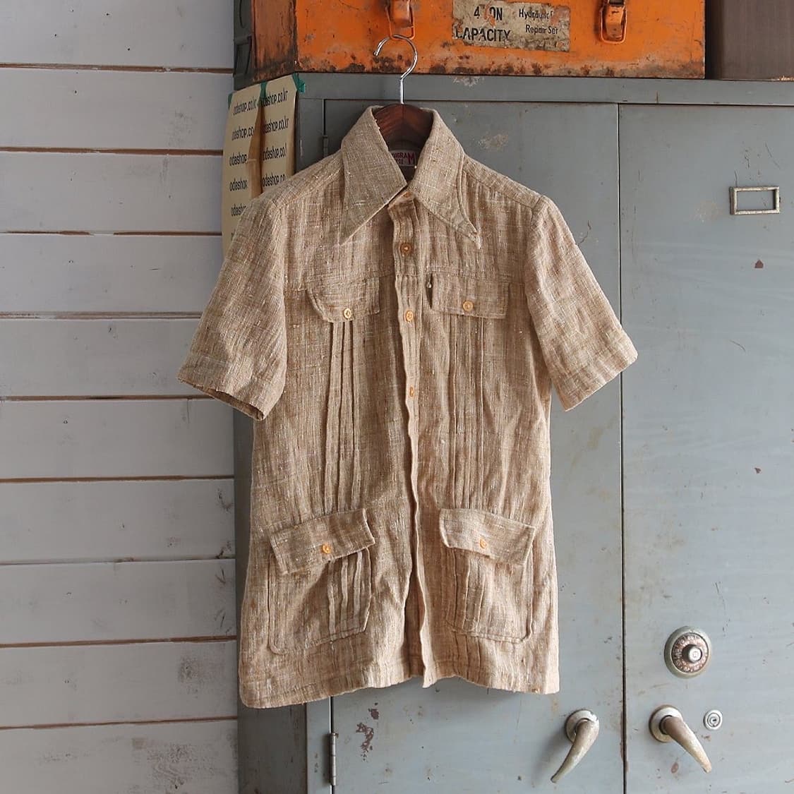 KHADIGRAM 린넨 반팔 자켓 (여성용 32) 상품이미지2