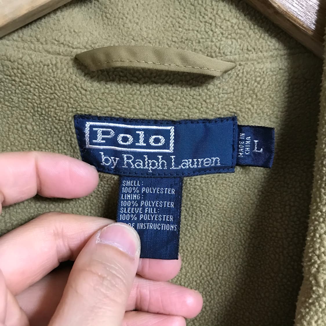 폴로 랄프로렌 베이지 스윙톱자켓 상품이미지3