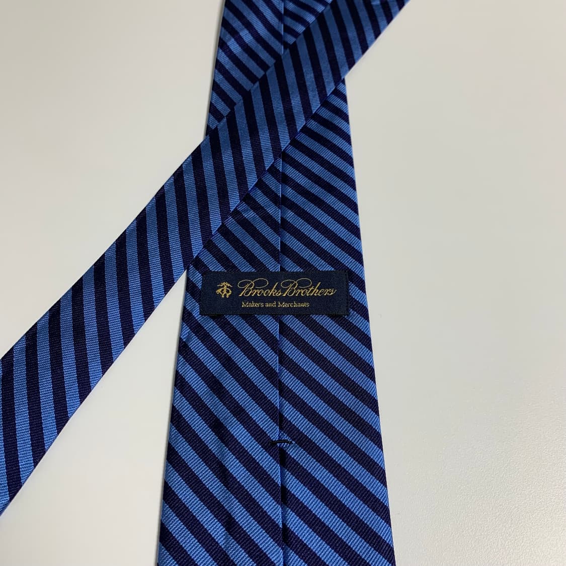 브룩스브라더스 스트라이프 넥타이 새상품급 클래식룩 코디 100실크 상품이미지5