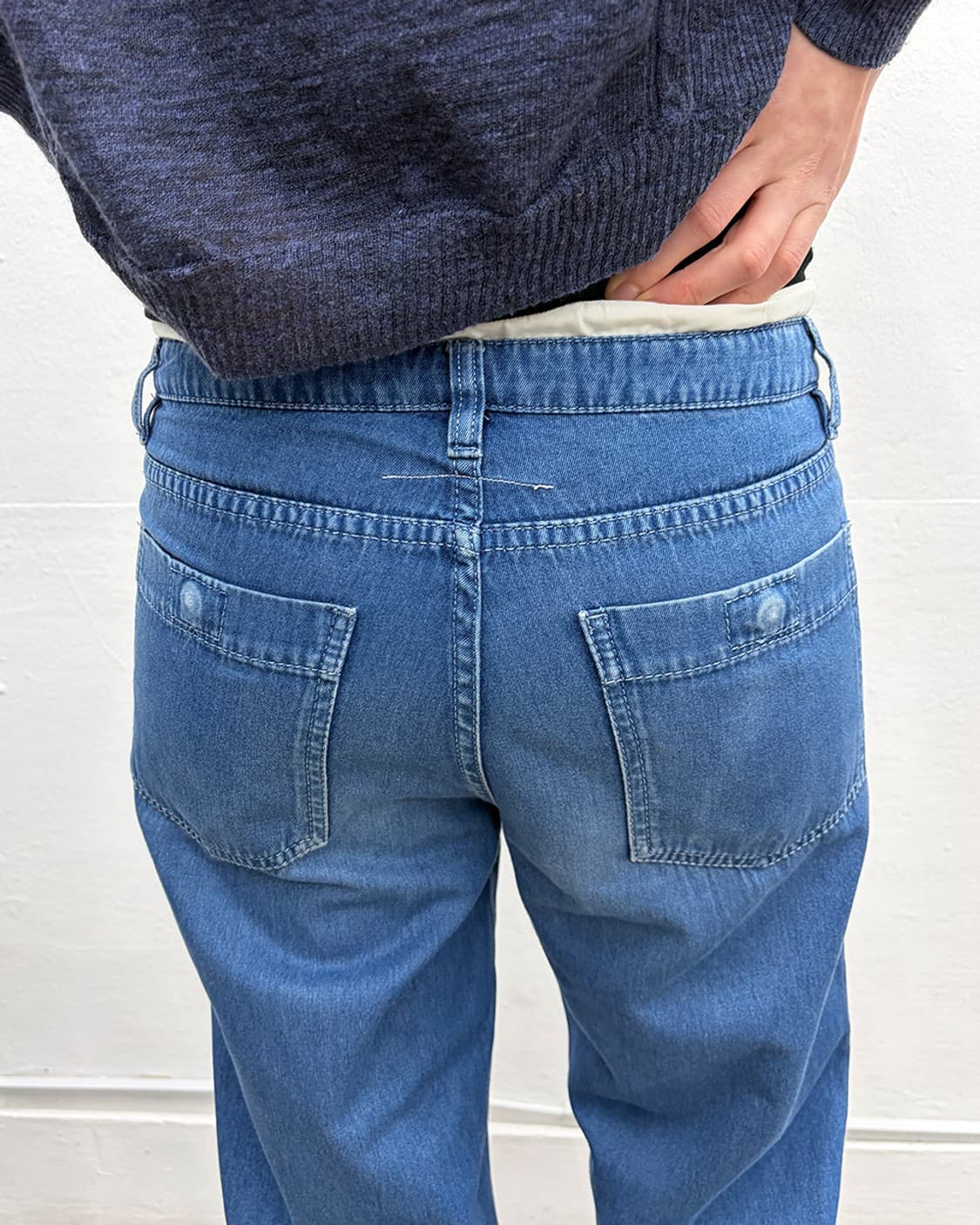 마틴 마르지엘라 2007S/S 스트링 데님 팬츠 상품이미지5