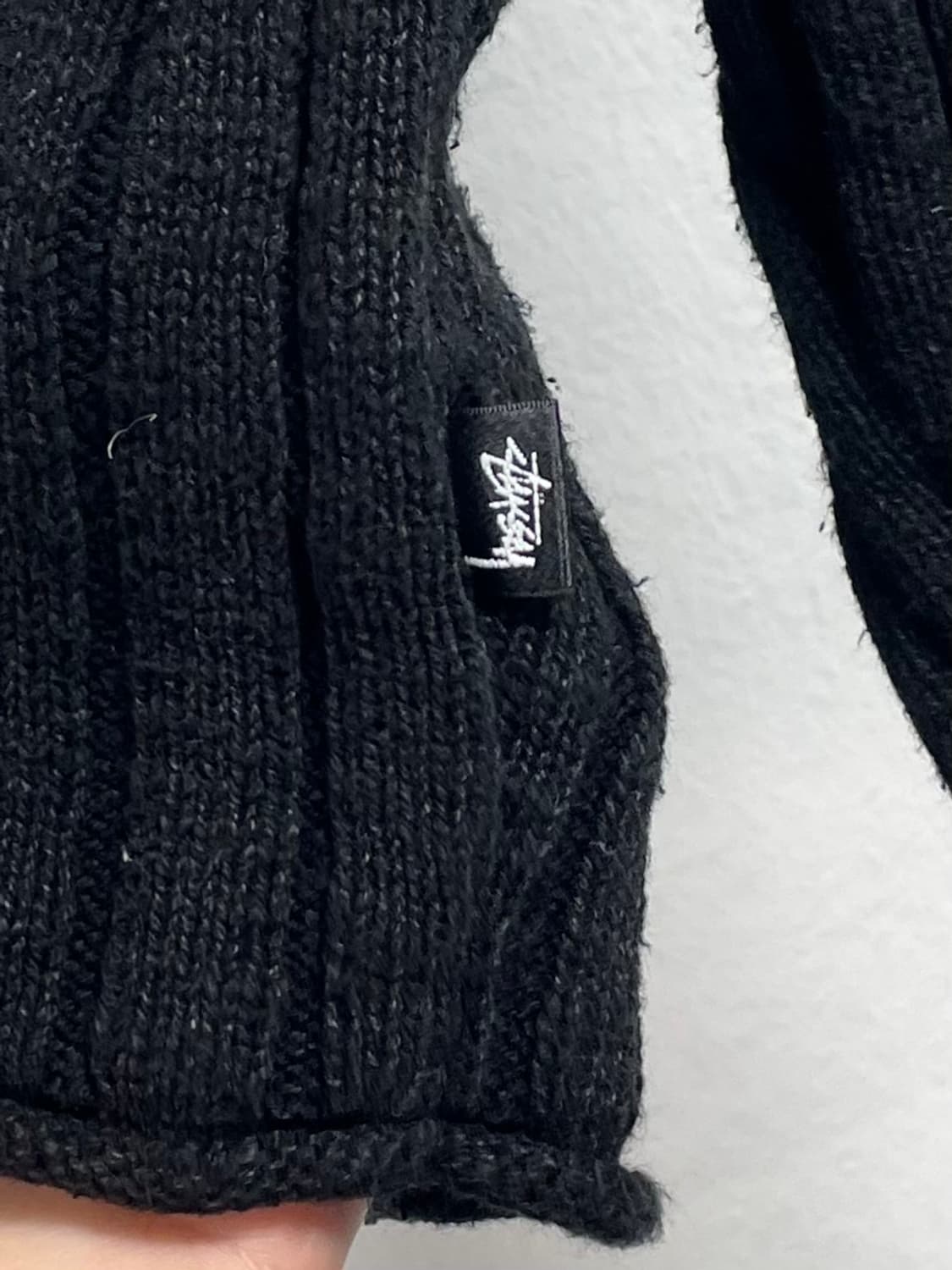 스투시 코튼 슬럽 립 크루넥 니트 (on.247) 상품이미지4