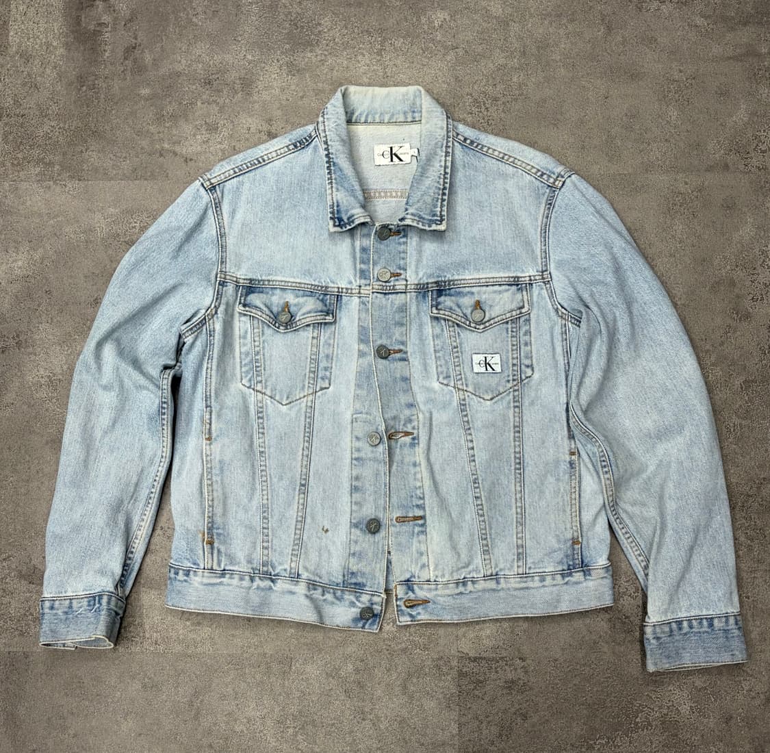 90s 캘빈클라인 CK 데님 청자켓 상품이미지1