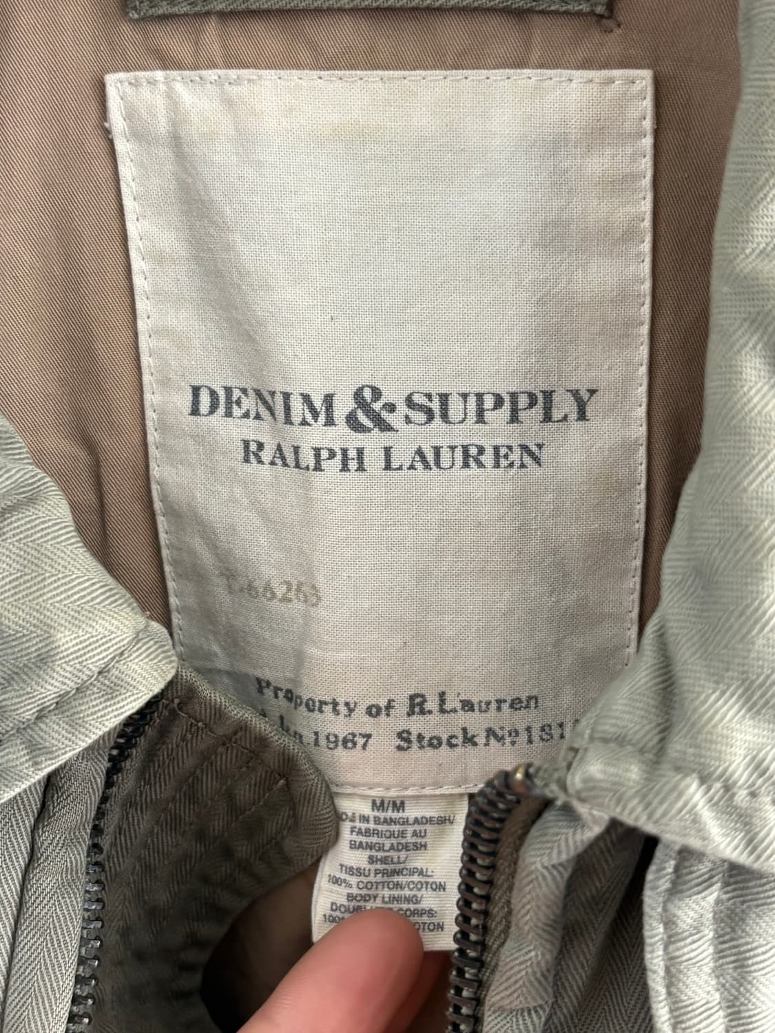 Denim&supply 데님 앤 서플라이 성조기 패치 플라잉 자켓  상품이미지8