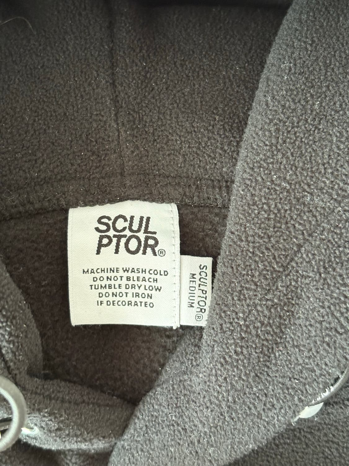 스컬프터 후리스 후드티 M 상품이미지3