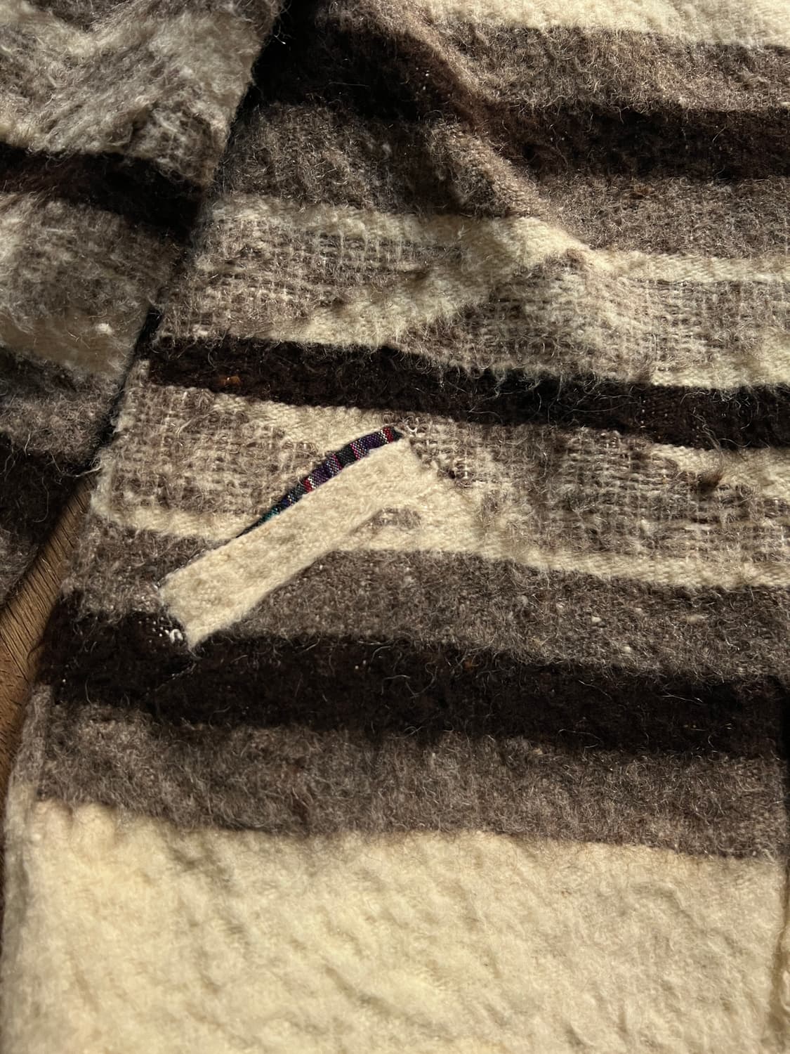 [L]90's 빈티지 네이티브 패턴 코트 자켓 상품이미지5