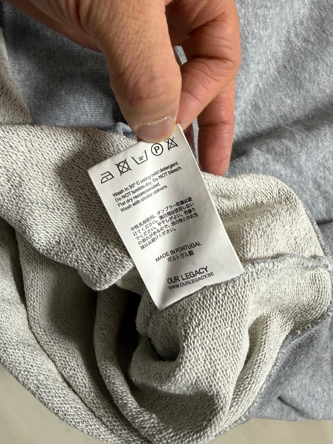 아워레가시 맨투맨 50사이즈 상품이미지3