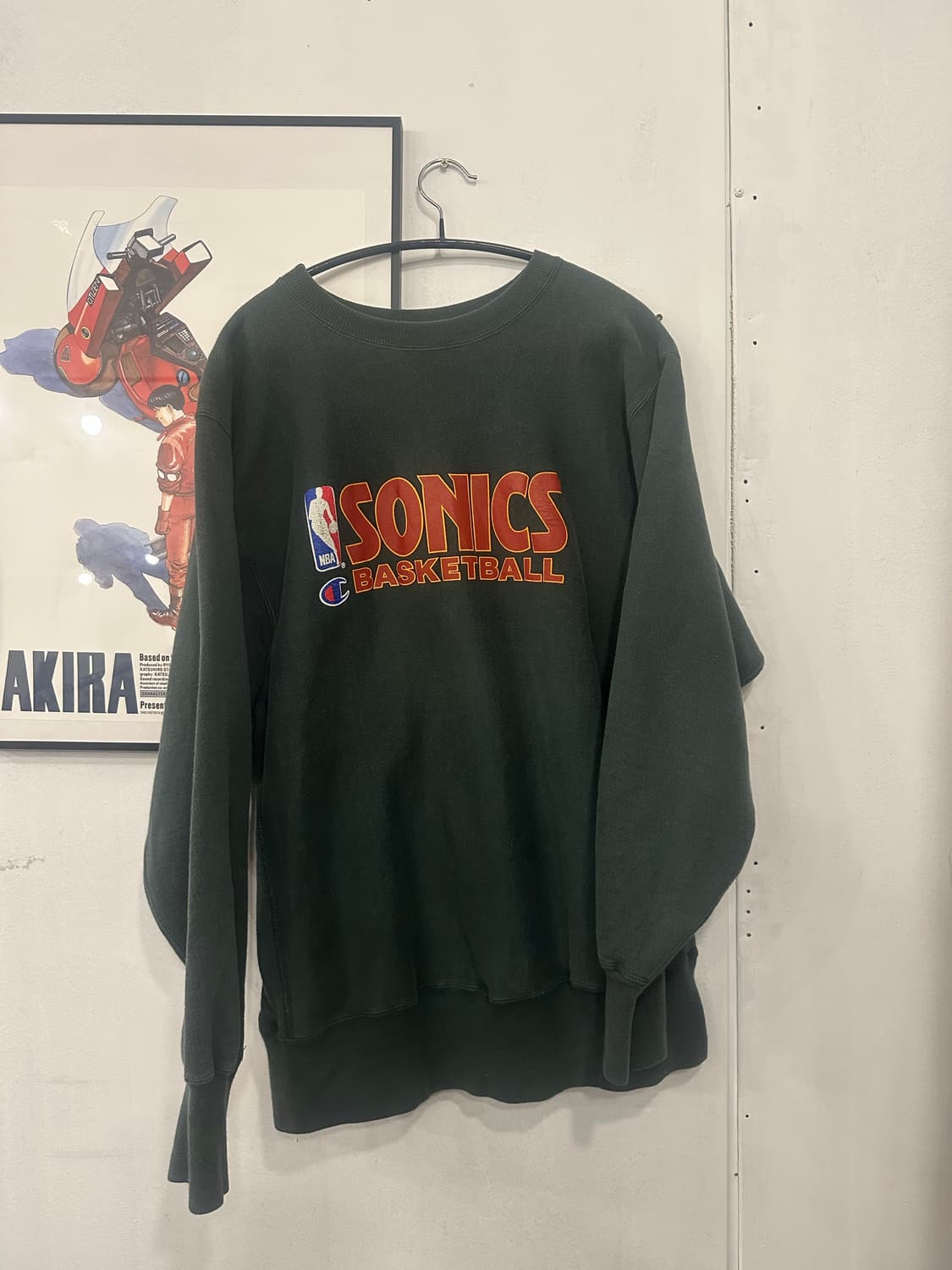 XL)시애틀 슈퍼소닉스 챔피온 리버스위브 스웻 상품이미지1