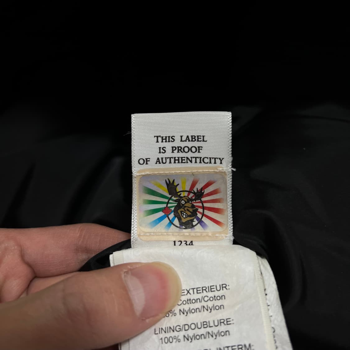 무스너클 시그니처 와펜 덕다운 퍼후드 스틸링 롱패딩 [블랙] L/100 상품이미지8