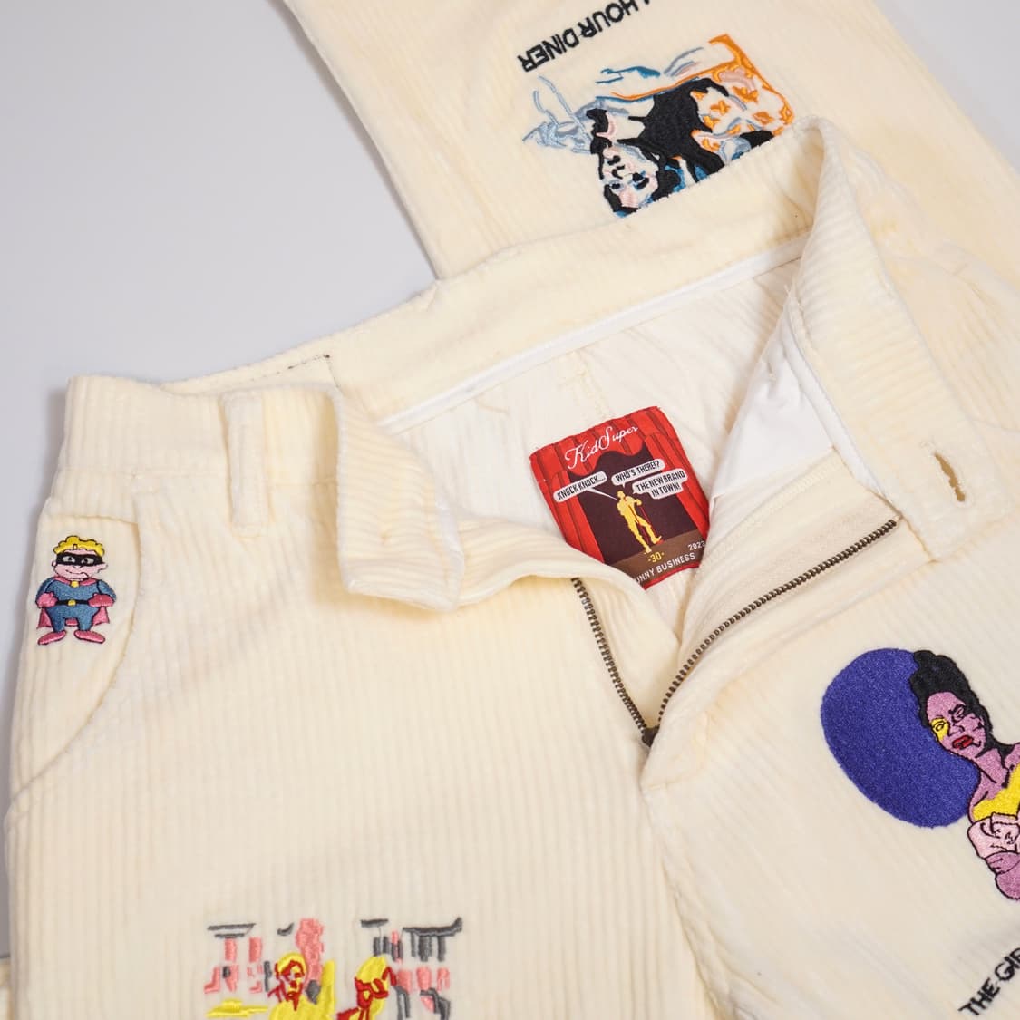 Kidsuper 키드슈퍼 뮤지엄 자수 팬츠 상품이미지6