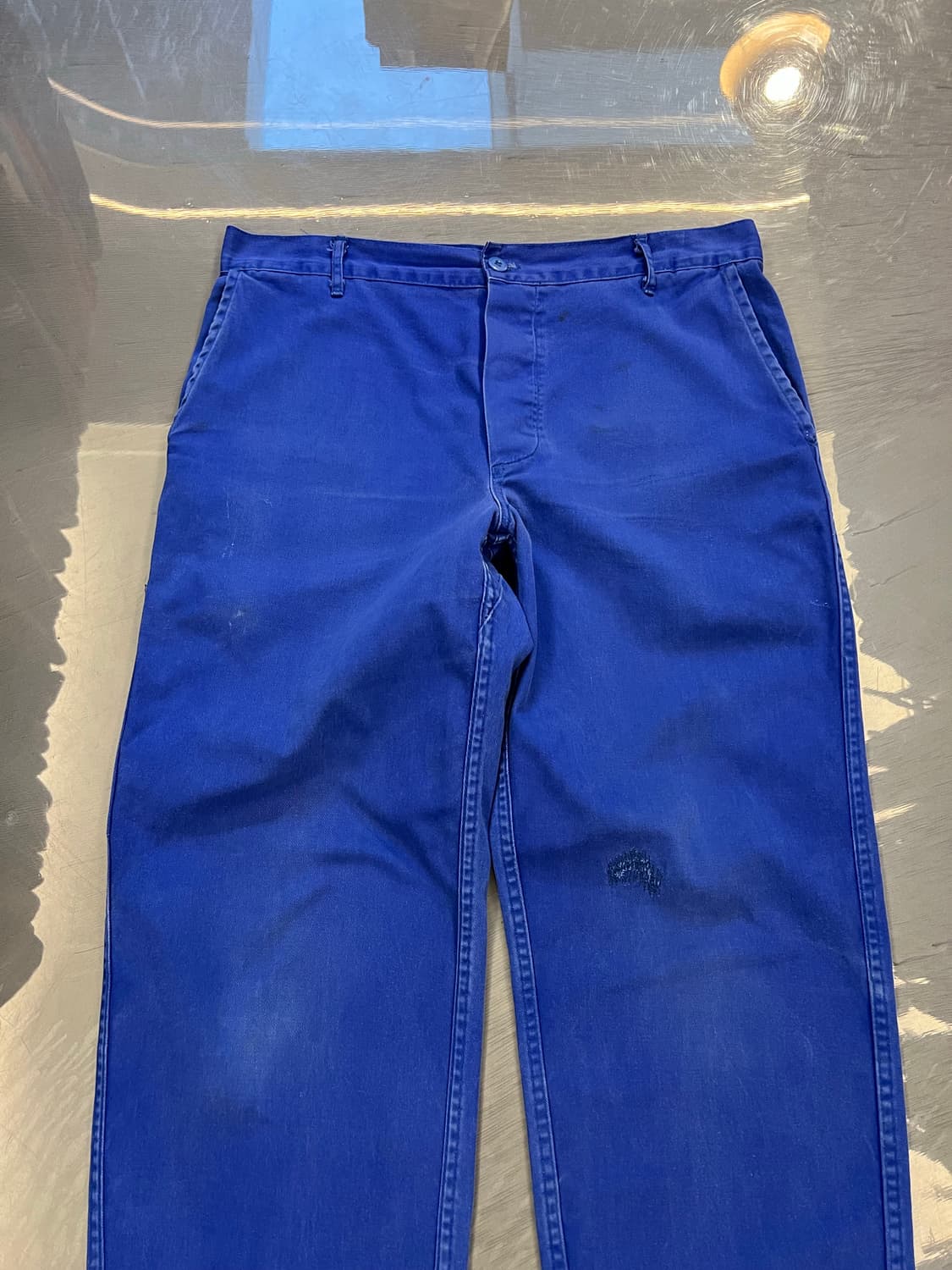 OLD VINTAGE GISS FADED BLUE 프렌치워크팬츠 상품이미지3
