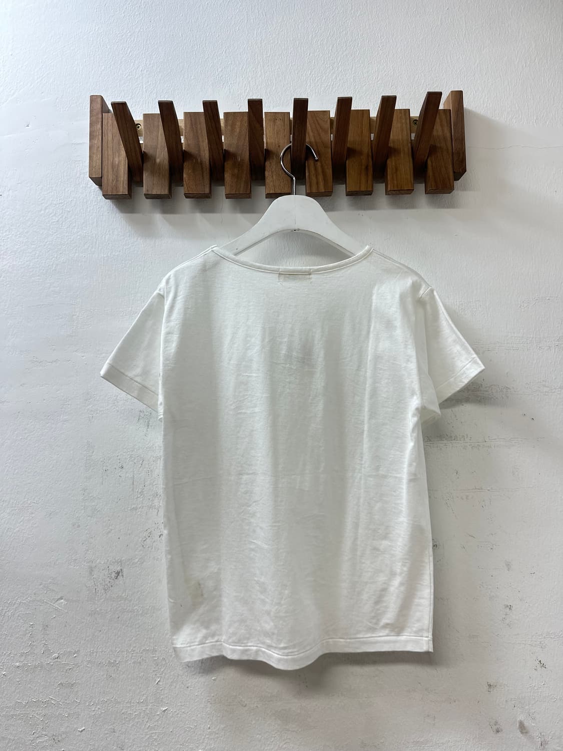 일본빈티지 고양이 자수 코튼 100% 반팔 티셔츠 japan 상품이미지4