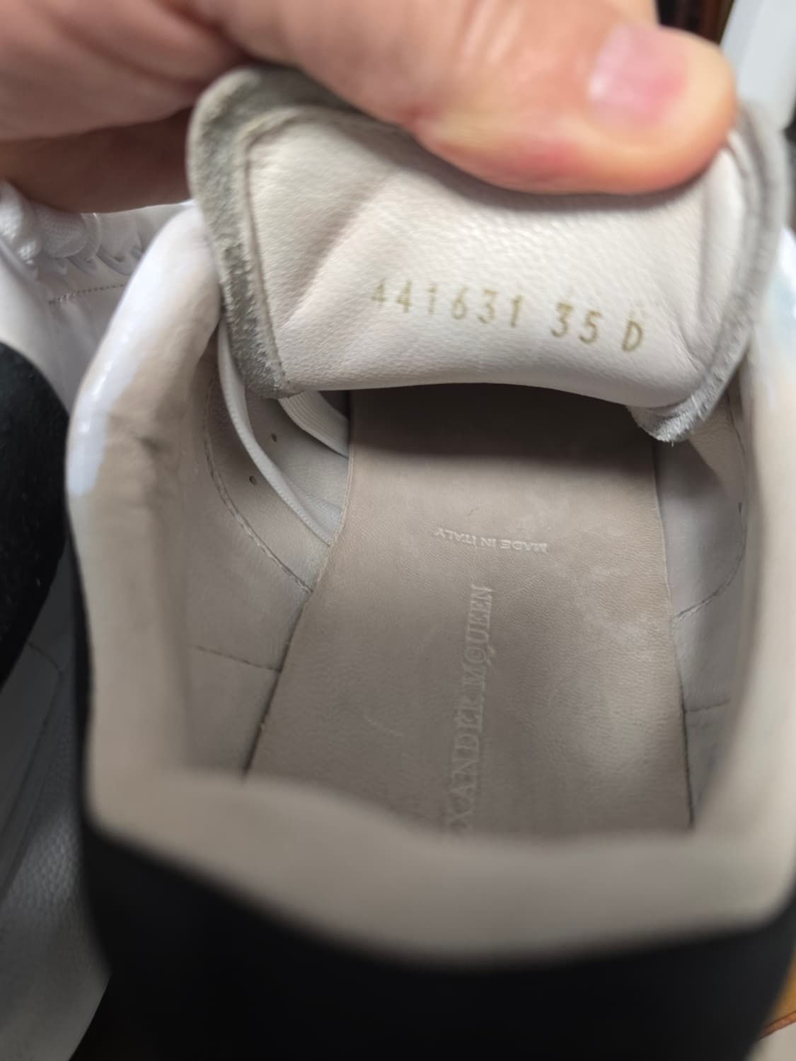 알렉산더 맥퀸 오버솔 스니커즈(정품) 상품이미지4