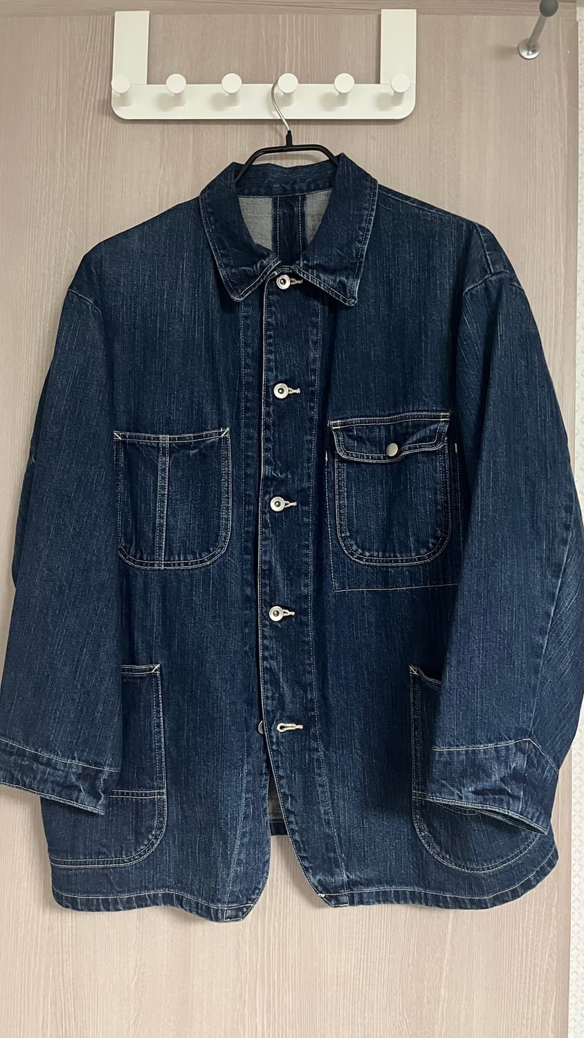 포터클래식 스테인백 데님 커버올 자켓 M 상품이미지1