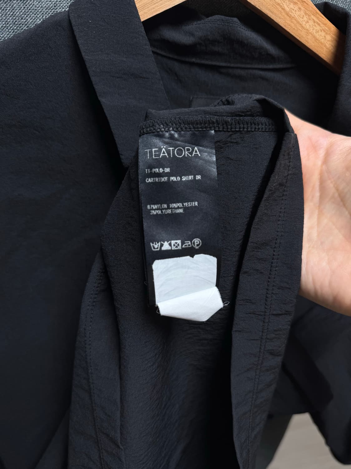 Teatora Capsule snap polo t-shirt 상품이미지6