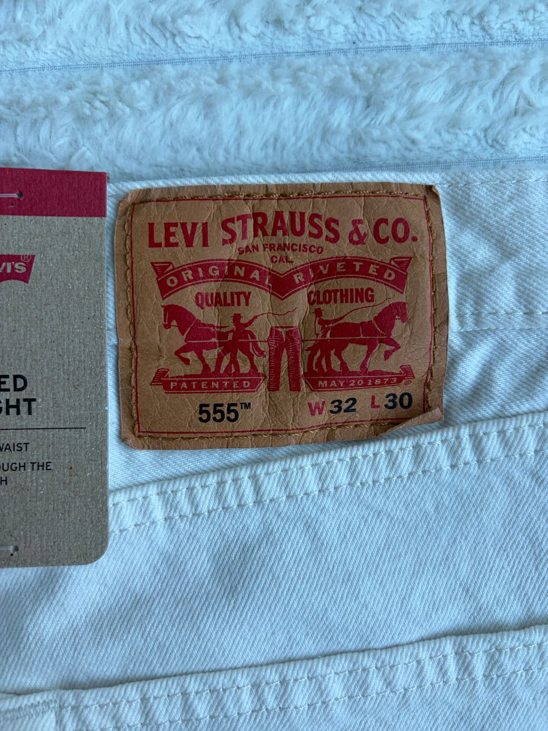 리바이스 555 에크루 새상품 상품이미지2