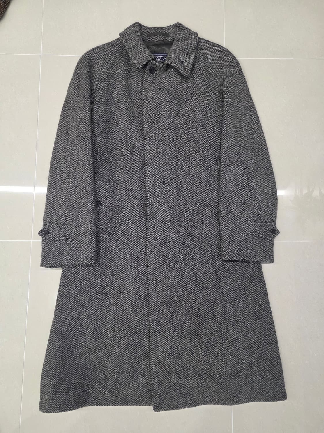 버버리 해리스 트위드 코트 상품이미지1